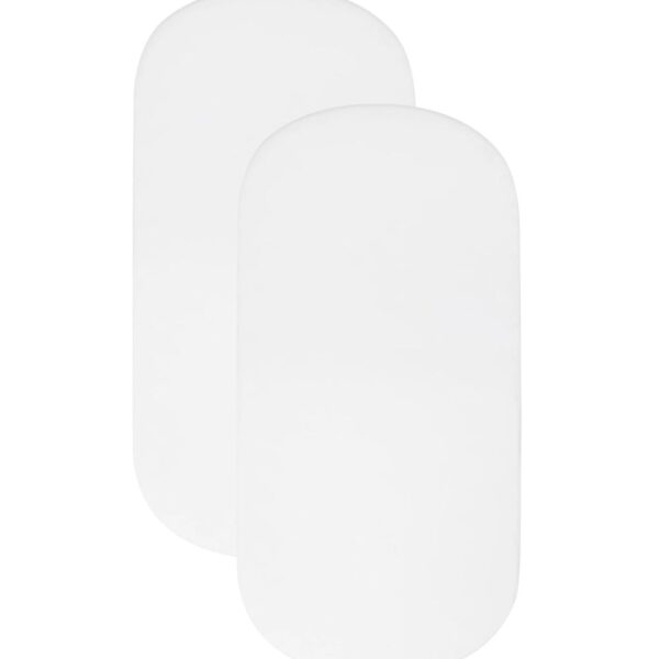 SHNUGGLE Air Cot gultasbiksīšu pārklājs ar gumiju, balts, 120 x 60 cm,