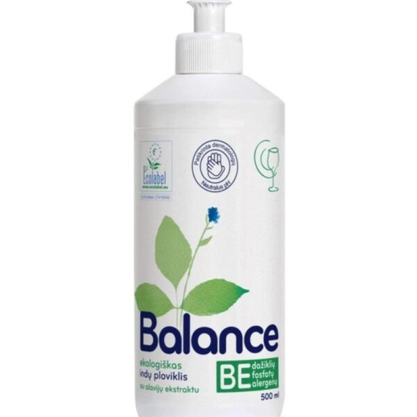 BALANCE Trauku mazgāšanas līdzeklis ar alvejas ekstraktu, 450 ml